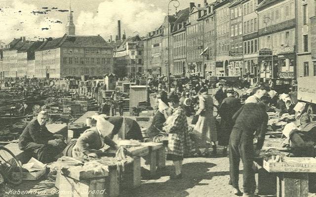 gammel-strand-postkort-gammel-strand-afsendt-i-1950