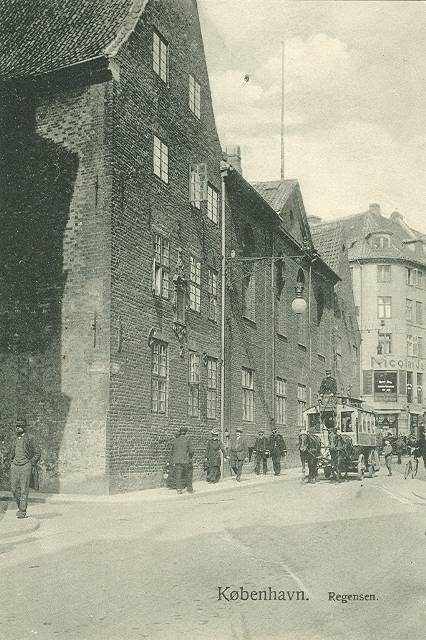 Krystalgade 1 - Store Kannikestræde 2 - 11 - ældre postkort