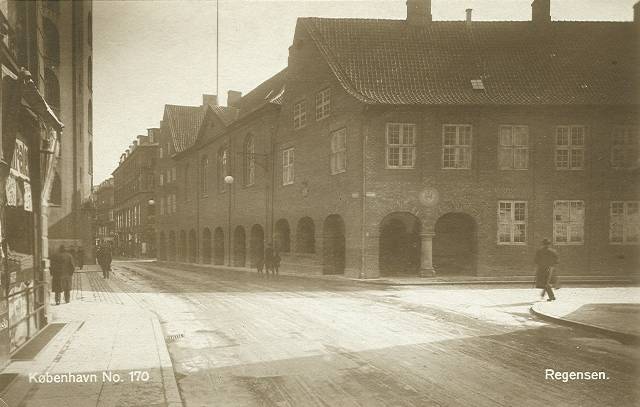 Krystalgade 1 - Store Kannikestræde 2 - 14 - ældre postkort