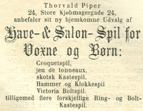 Købmagergade 24 - 5 - Annonce fra Illustreret Tidende nr.716, 15.juni 1873