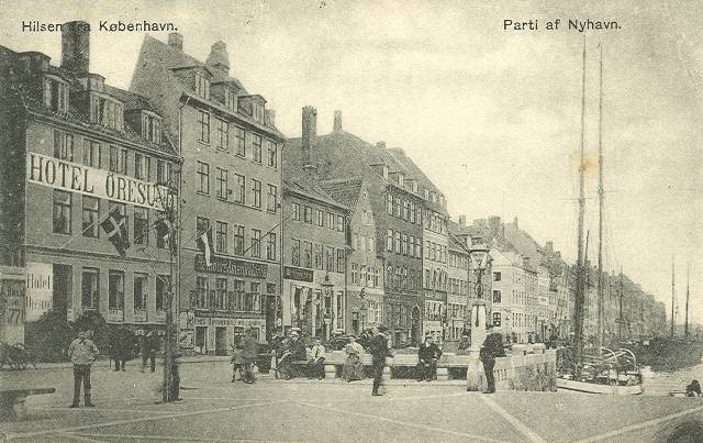 nyhavn-postkort-med-parti-af-nyhavn-afsendt-i-1908