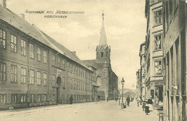 rigensgade-postkort-med-metodistkirken-afsendt-i-1914