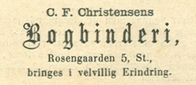 Rosengården 5-7 - 6 - annonce fra Illustreret Tidende