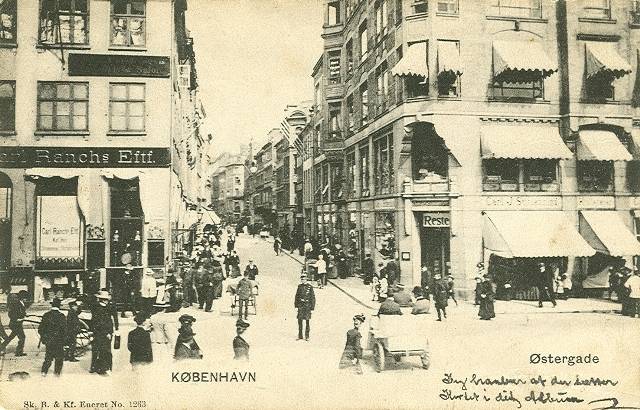 oestergade-postkort-nr-1263-set-fra-amagertorv-afsendt-i-1909
